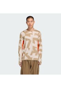 Adidas - Koszulka z długim rękawem Multi Synthetic Base Layer. Kolor: zielony, brązowy, beżowy, wielokolorowy. Długość rękawa: długi rękaw. Długość: długie #1