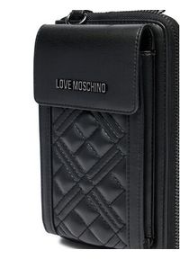 Love Moschino - LOVE MOSCHINO Torebka JC5682PP0LLA000A Czarny. Kolor: czarny. Materiał: skórzane