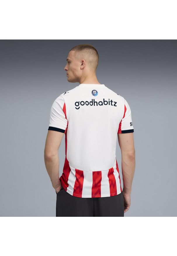 Koszulka piłkarska oficjalna Puma PSV Eindhoven 25/26 domowa. Materiał: materiał. Sport: piłka nożna