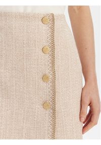 Luisa Spagnoli Spódnica ołówkowa Tanzania 543169 Beżowy Regular Fit. Kolor: beżowy. Materiał: bawełna #4