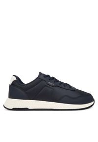 BOSS Sneakersy Titanium 50536481 Granatowy. Kolor: niebieski. Materiał: materiał #1