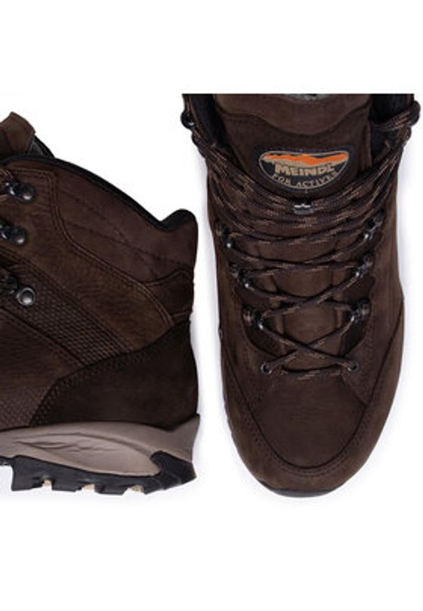 MEINDL - Meindl Trekkingi Salerno GORE-TEX Gtx 2448 Brązowy. Kolor: brązowy. Materiał: nubuk, skóra. Technologia: Gore-Tex. Sport: turystyka piesza