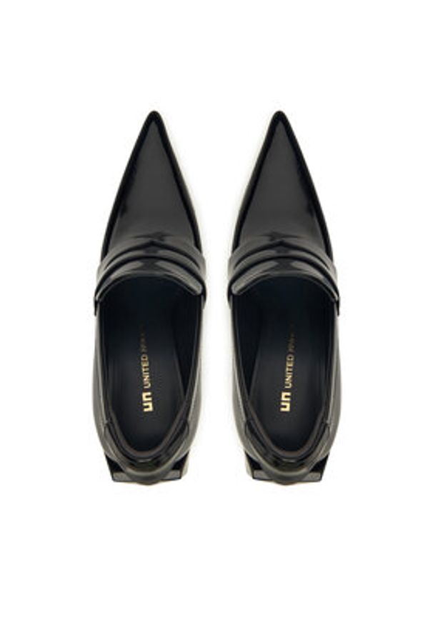 United Nude Półbuty Gem Loafer Hi 1095501119 Czarny. Kolor: czarny. Materiał: skóra