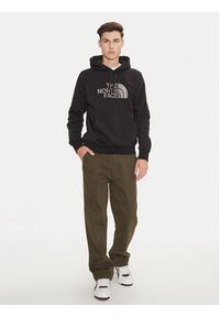 The North Face Bluza Drew Peak NF0A89EM Czarny Regular Fit. Kolor: czarny. Materiał: bawełna #3