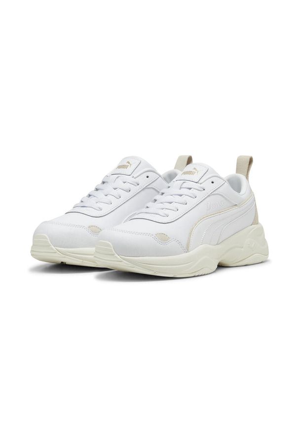 Puma - Sneakersy unisex Cilia Mode Lux PUMA White Warm Gold. Kolor: żółty, biały, wielokolorowy