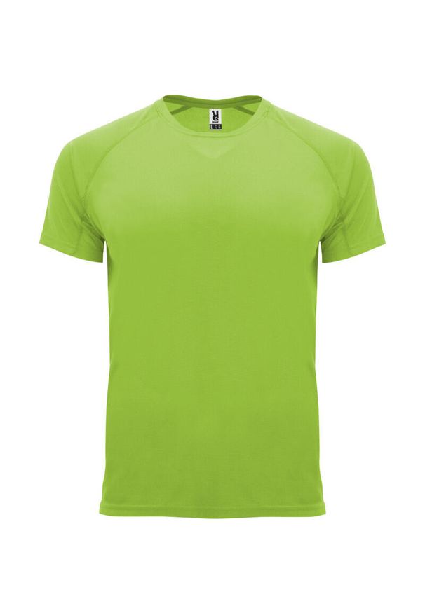 ROLY - T-shirt Dziecięca Sportowy Bahrain. Kolor: zielony, wielokolorowy, żółty. Sport: turystyka piesza