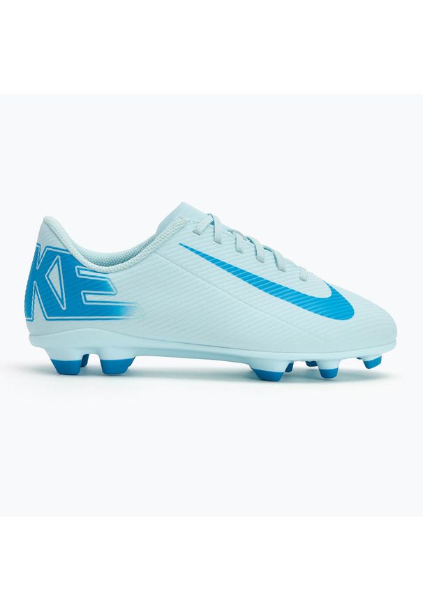 Korki Dziecięce Nike Jr Vapor 16 Club Na Trawę Lanki. Kolor: niebieski. Sport: piłka nożna
