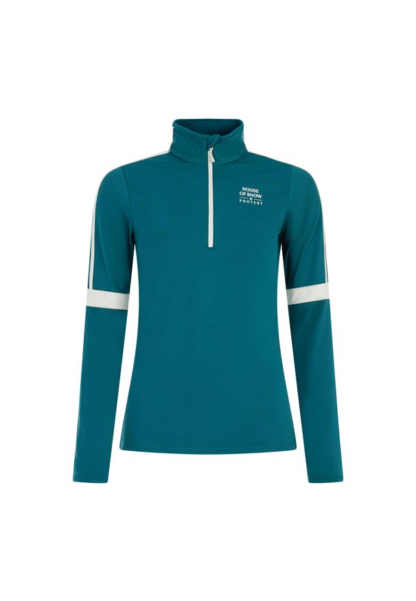 Damski polar Protest Carly. Kolor: niebieski. Materiał: polar. Sezon: zima. Sport: narciarstwo