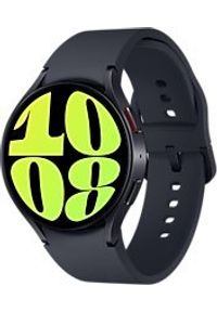 SAMSUNG - Smartwatch Samsung Samsung Galaxy Watch6 44 mm Cyfrowy Ekran dotykowy 4G Grafitowy. Rodzaj zegarka: smartwatch. Kolor: szary