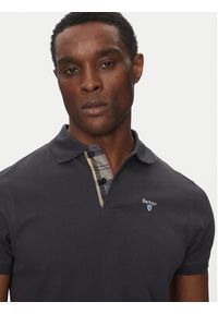 Barbour Polo Tartan MML0012NY51 Granatowy Tailored Fit. Typ kołnierza: polo. Kolor: niebieski. Materiał: bawełna #4