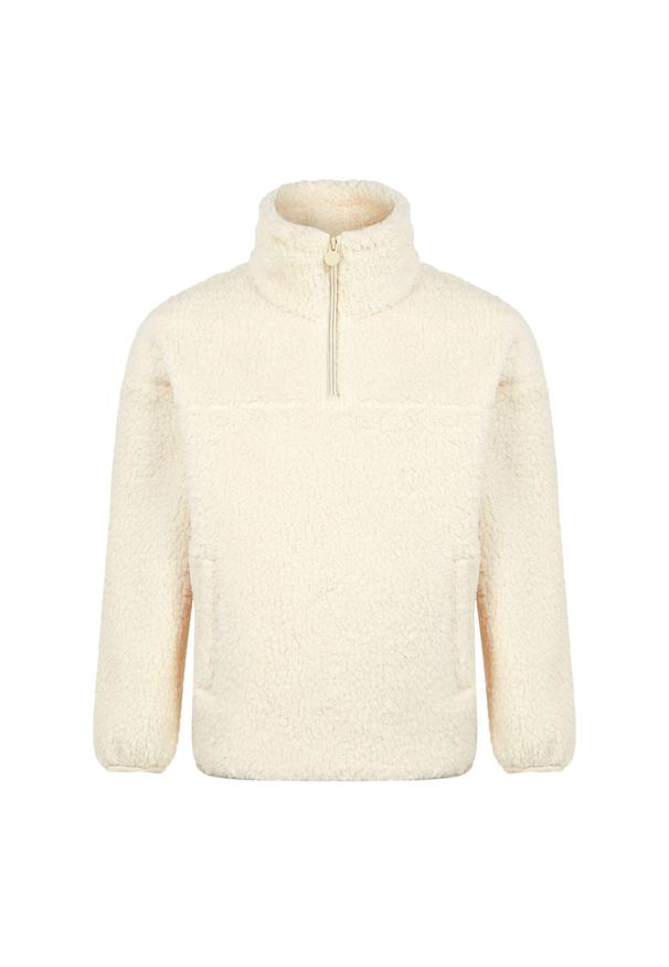 Regatta - Bluza Dziecięca Kaliza Half Zip Fleece Top. Kolor: zielony, beżowy, wielokolorowy. Sport: turystyka piesza