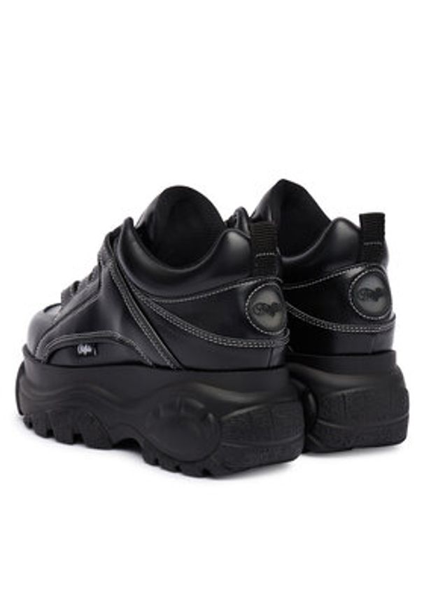 Buffalo Sneakersy 1339-14 1636494 Czarny. Kolor: czarny. Materiał: skóra