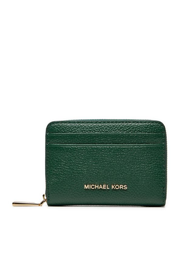 MICHAEL Michael Kors Duży Portfel Damski 32T4GJ6Z5L Zielony. Kolor: zielony. Materiał: skóra