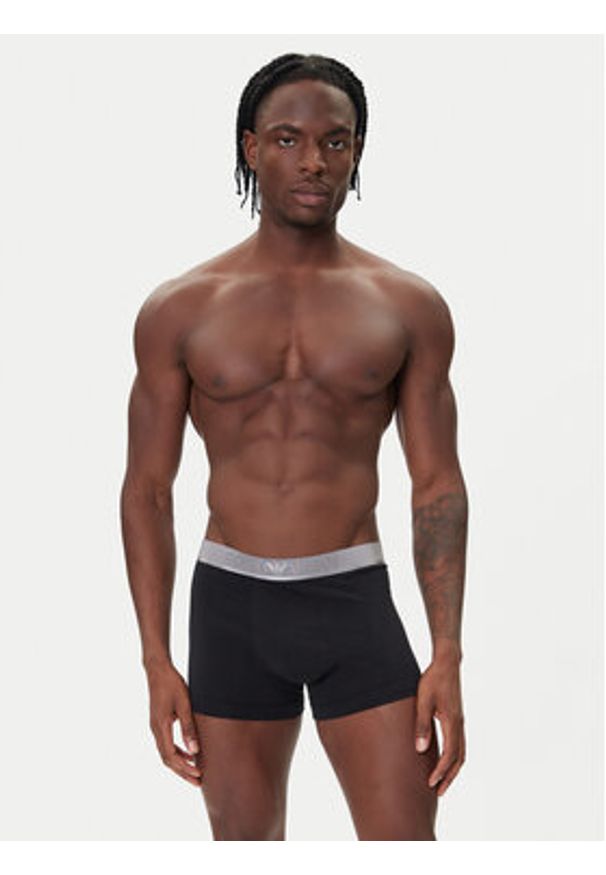 Emporio Armani Underwear Komplet 3 par bokserek EM000259 AF10780 MC061 Czarny. Kolor: czarny. Materiał: bawełna