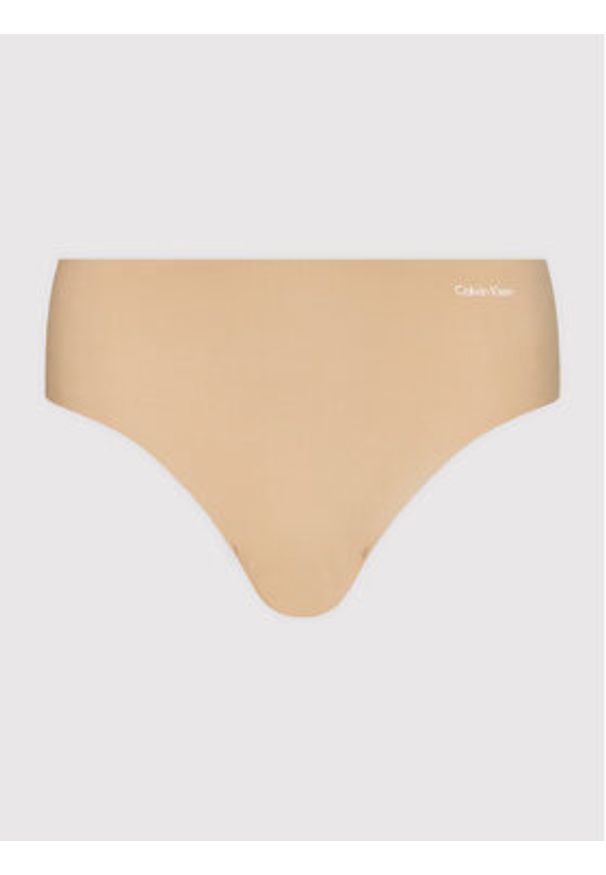 Calvin Klein Underwear Figi klasyczne 0000D3429E Beżowy. Kolor: beżowy. Materiał: syntetyk