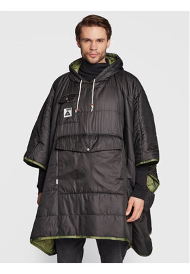 Poler Ponczo 221ACU5601 Zielony Relaxed Fit. Kolor: zielony. Materiał: syntetyk