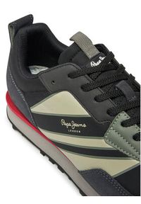 Pepe Jeans Sneakersy PMS60025 Czarny. Kolor: czarny. Materiał: materiał #6
