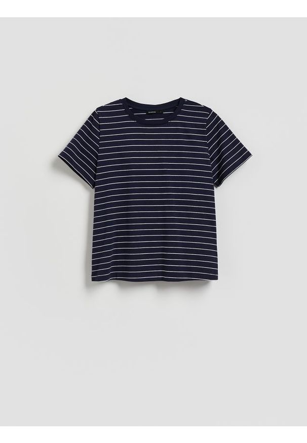 Reserved - Bawełniany t-shirt - wielobarwny. Materiał: bawełna