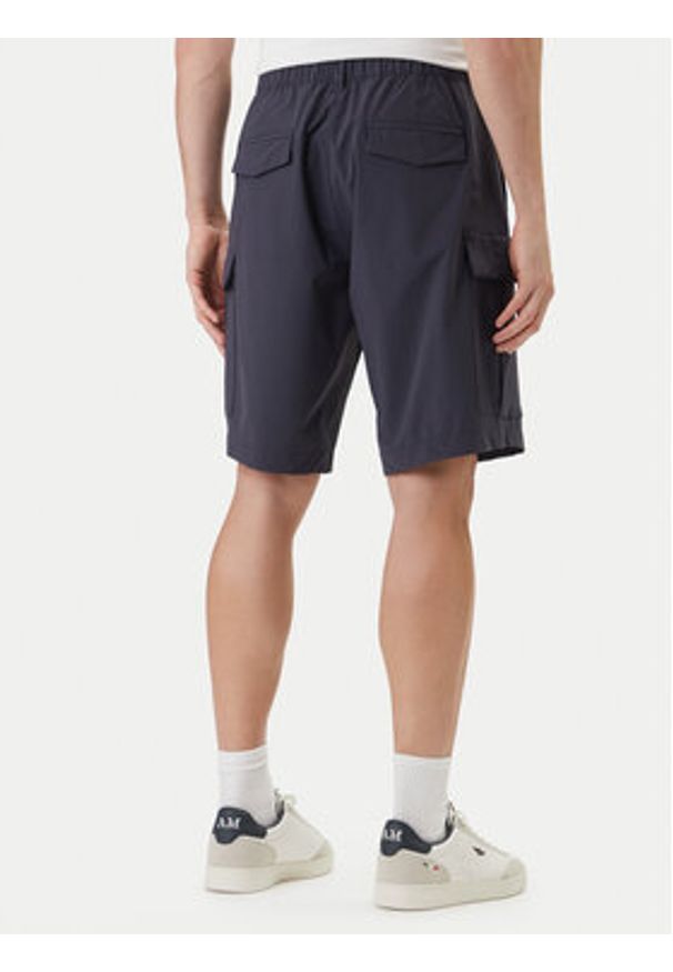 Aeronautica Militare Szorty materiałowe 261BE0277UCT04291 Granatowy Regular Fit. Kolor: niebieski. Materiał: syntetyk