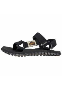 Sandały Gumbies Scrambler Sandal G-SC-UNI-BLACK czarne. Zapięcie: pasek. Kolor: czarny. Materiał: guma. Wzór: paski #3