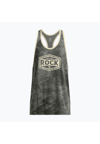 Tank top treningowy męski Under Armour Project Rock Racer. Kolor: zielony. Styl: rockowy