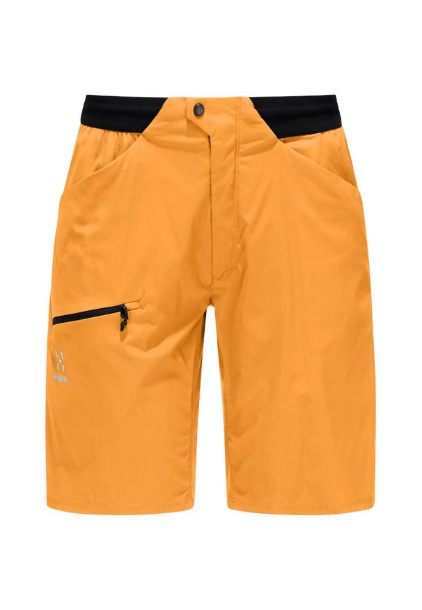 Haglöfs - Krótkie spodenki damskie L.I.M Fuse Shorts. Kolor: żółty. Długość: krótkie