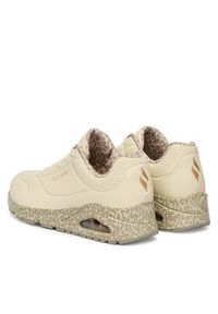 skechers - Skechers Sneakersy Uno - Safari Time 155412/WHLD Biały. Kolor: biały. Materiał: skóra #2