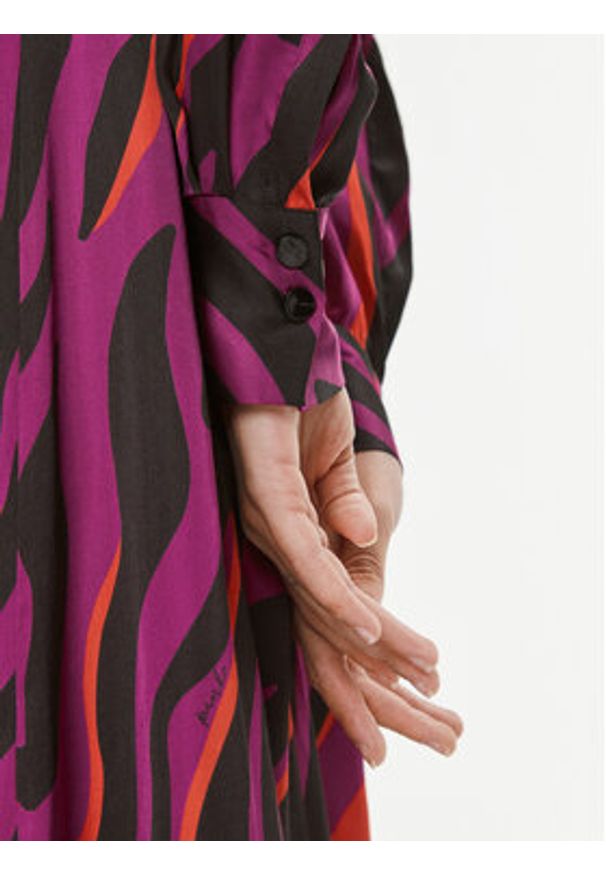 Pinko Sukienka koszulowa Assente 100909 A1B7 Różowy Regular Fit. Kolor: różowy. Materiał: wiskoza. Typ sukienki: koszulowe