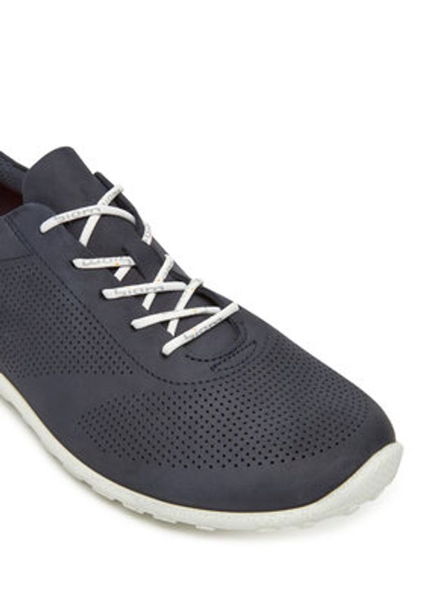 ecco - ECCO Sneakersy Biom Lite 80238402038 Granatowy. Kolor: niebieski. Materiał: skóra, nubuk
