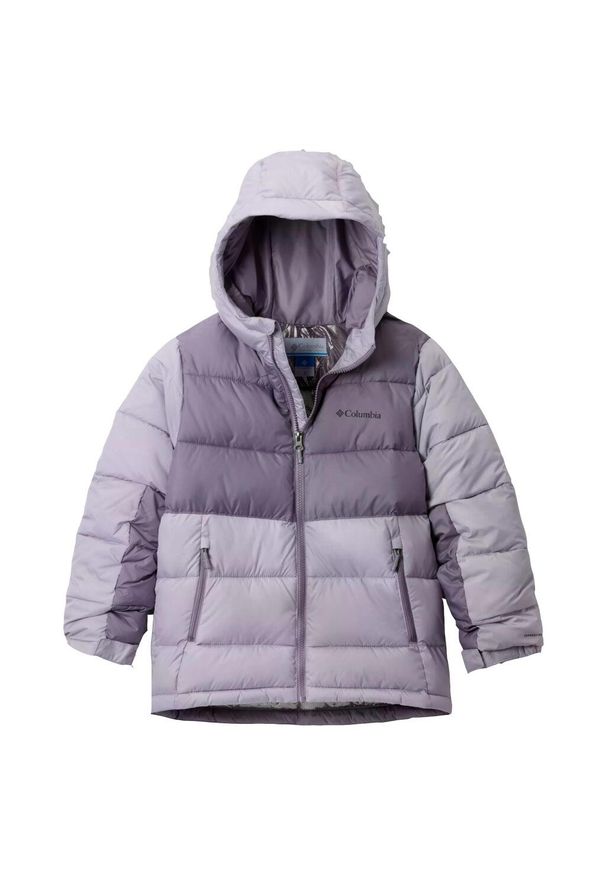 columbia - COLUMBIA PIKE LAKE II HOODED JACKET Fioletowy. Kolor: fioletowy. Materiał: syntetyk. Sport: turystyka piesza