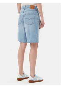 Levi's® Szorty jeansowe 000MJ-0000 Niebieski Baggy Fit. Kolor: niebieski. Materiał: bawełna