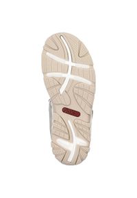 Komfortowe sandały damskie sportowe na rzepy szare Rieker 68866-40. Zapięcie: rzepy. Kolor: szary. Styl: sportowy #11