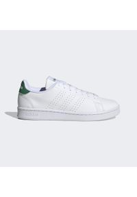 Buty do chodzenia dla dorosłych Adidas Advantage Shoes. Kolor: wielokolorowy, biały, zielony. Materiał: tkanina, guma, syntetyk. Model: Adidas Advantage. Sport: turystyka piesza #2