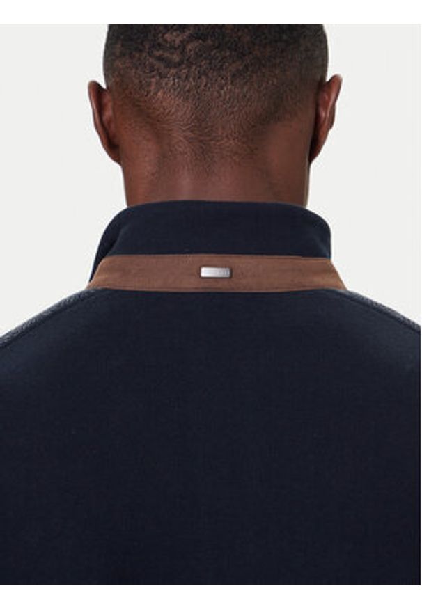 Bugatti Kurtka przejściowa 8700-85054D Granatowy Regular Fit. Kolor: niebieski. Materiał: bawełna