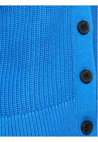 Moss Copenhagen Kardigan Mschjillena 17746 Niebieski Boxy Fit. Kolor: niebieski. Materiał: bawełna #2