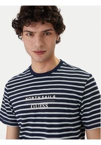 Guess Jeans T-Shirt M6GI47 K3499 Niebieski Regular Fit. Kolor: niebieski. Materiał: bawełna #2