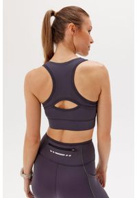 ROUGH RADICAL - Damski stanik sportowy treningowy Rough Radical Sports Bra Fusion. Kolor: szary