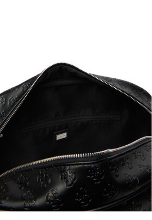 Guess Torba weekendowa V6GZ02 W2109 Czarny. Kolor: czarny. Materiał: skóra