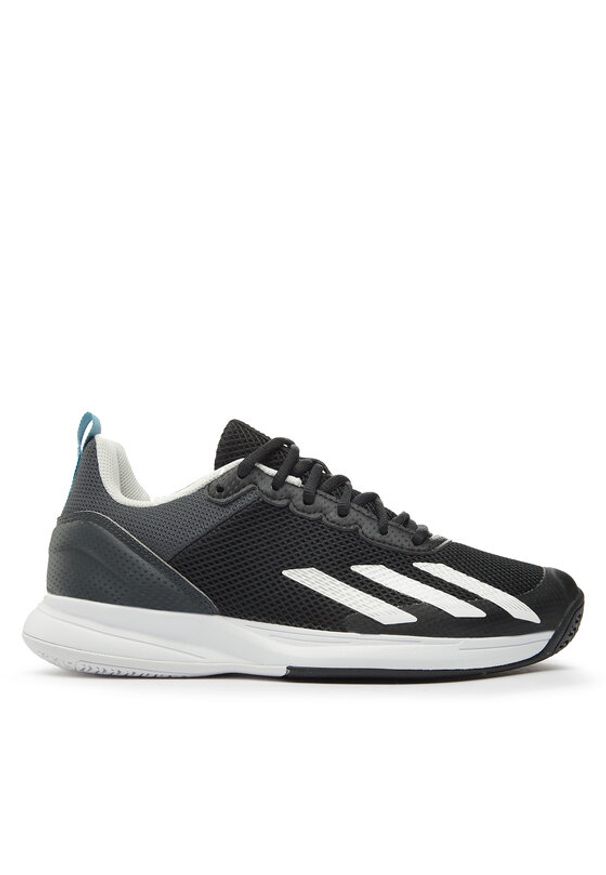 Adidas - adidas Buty Courtflash Speed Tennis Shoes HQ8482 Czarny. Kolor: czarny. Materiał: materiał