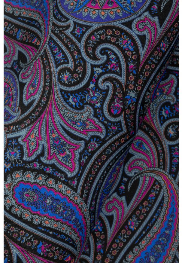 Pako Lorente - PAKO LORENTE – Jedwabna poszetka męska z wzorem paisley. Materiał: jedwab. Wzór: paisley