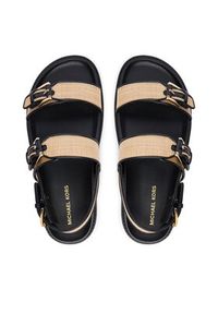 MICHAEL Michael Kors Sandały 40S6NIFS1D Czarny. Kolor: czarny. Materiał: skóra #6