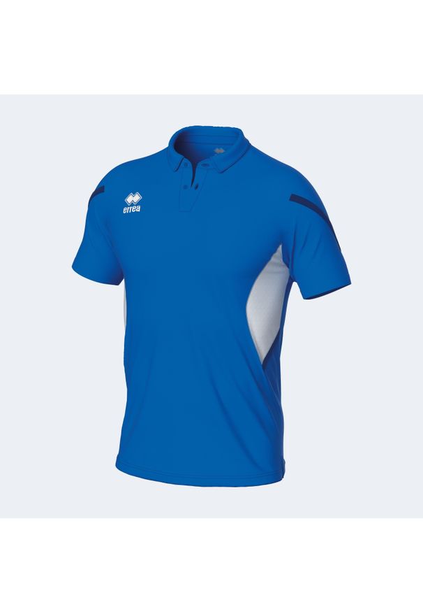 ERREA - Jersey Errea Clark. Kolor: niebieski, wielokolorowy, biały. Materiał: jersey. Sport: kolarstwo