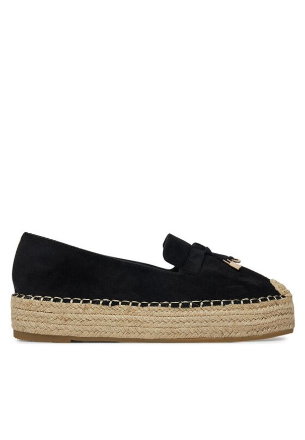 Jenny - JENNY Espadryle WSS990-259 Czarny. Kolor: czarny. Materiał: materiał