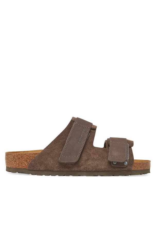 Klapki Birkenstock. Kolor: brązowy