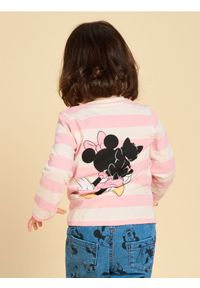 Sinsay - Koszulka z długimi rękawami Minnie Mouse - kremowy. Kolor: kremowy. Długość rękawa: długi rękaw. Długość: długie. Wzór: motyw z bajki #1