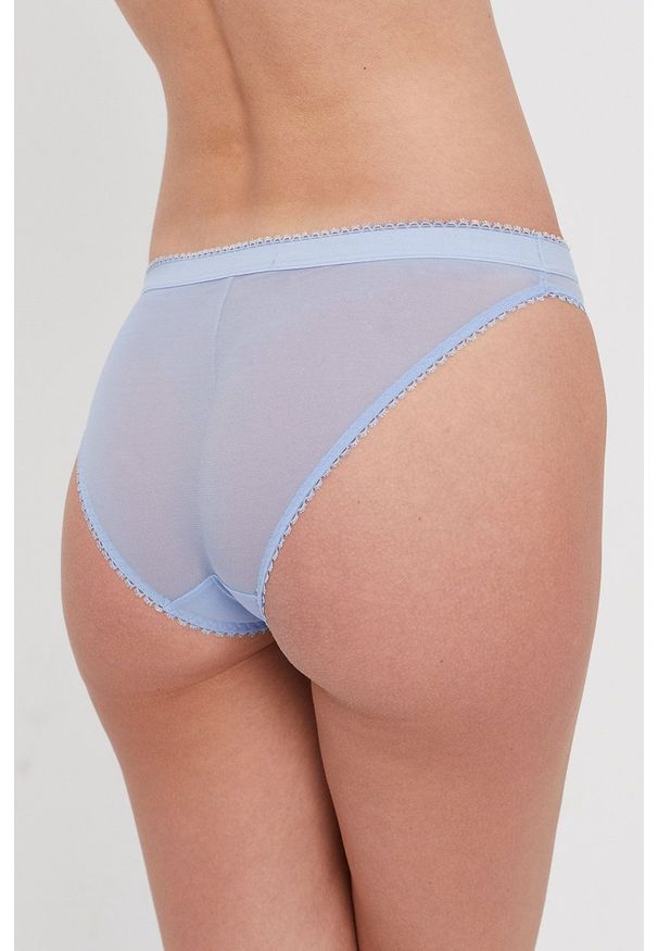 Stella McCartney Lingerie - Figi. Kolor: niebieski