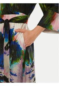 Munthe Sukienka codzienna Samen 244130424418 Kolorowy Regular Fit. Okazja: na co dzień. Materiał: jedwab. Wzór: kolorowy. Typ sukienki: proste. Styl: casual