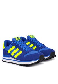 Adidas - adidas Sneakersy ZX 500 RS KI1528 Granatowy. Kolor: niebieski. Materiał: zamsz, skóra. Model: Adidas ZX #3