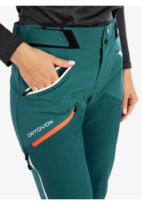 ORTOVOX - Spodnie skiturowe damskie Ortovox Westalpen Softshell Pants. Kolor: zielony. Materiał: softshell