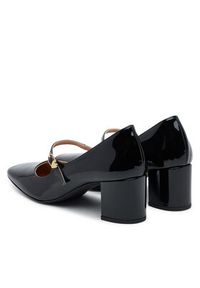 Love Moschino - LOVE MOSCHINO Czółenka JA10385G1NIH000035 Czarny. Kolor: czarny. Materiał: skóra, lakier